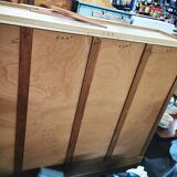 Romantic Louis XV style four-door wardrobe