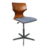Chaise de bureau pivotante Pagholz Pagwood