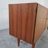 Scandinavian walnut sideboard, 60s