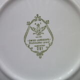 Set of 5 Hollow Porcelain Plates from N.Fontebasso Italy