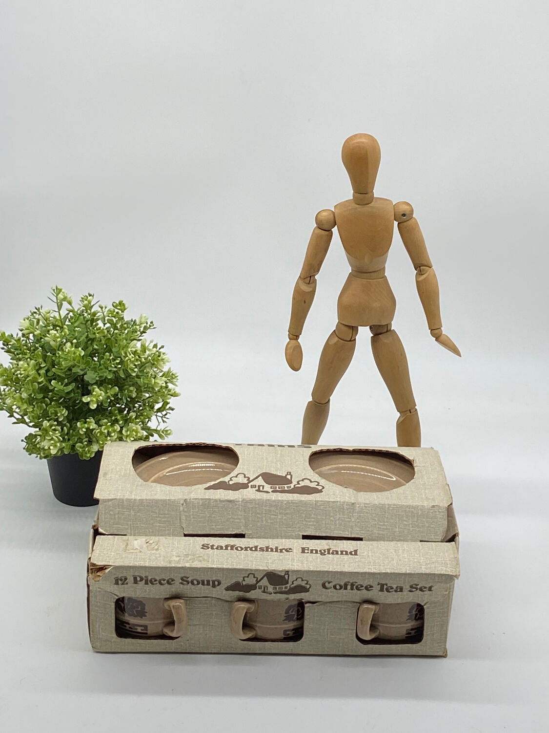 TAMS coffee/tea/soup service, England, vintage