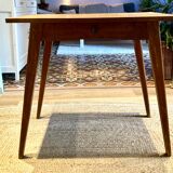 Vintage compass foot desk