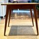 Bureau vintage pied compas