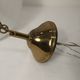 Lustre Italy 1960 striped glass and mid-century brass 1950