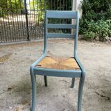 Table and six chairs