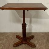 Louis Philippe system table in mahogany, 19th century