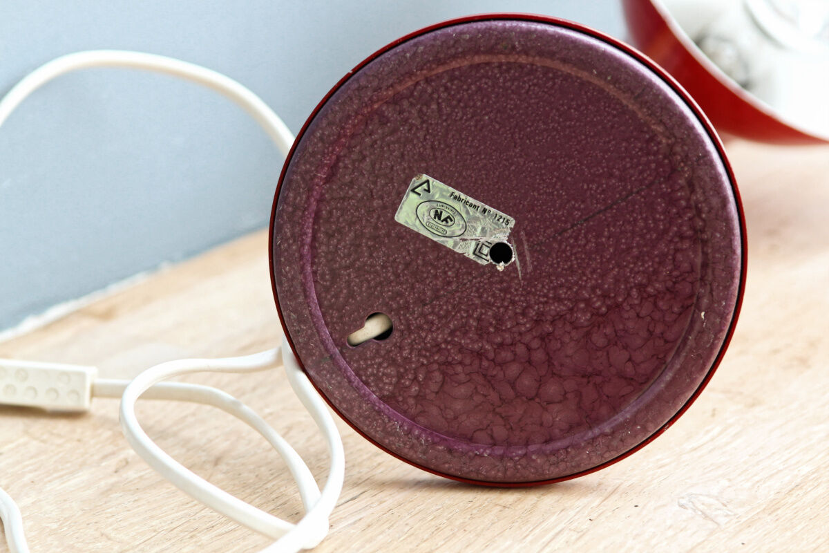 Flexible bedside lamp, vintage