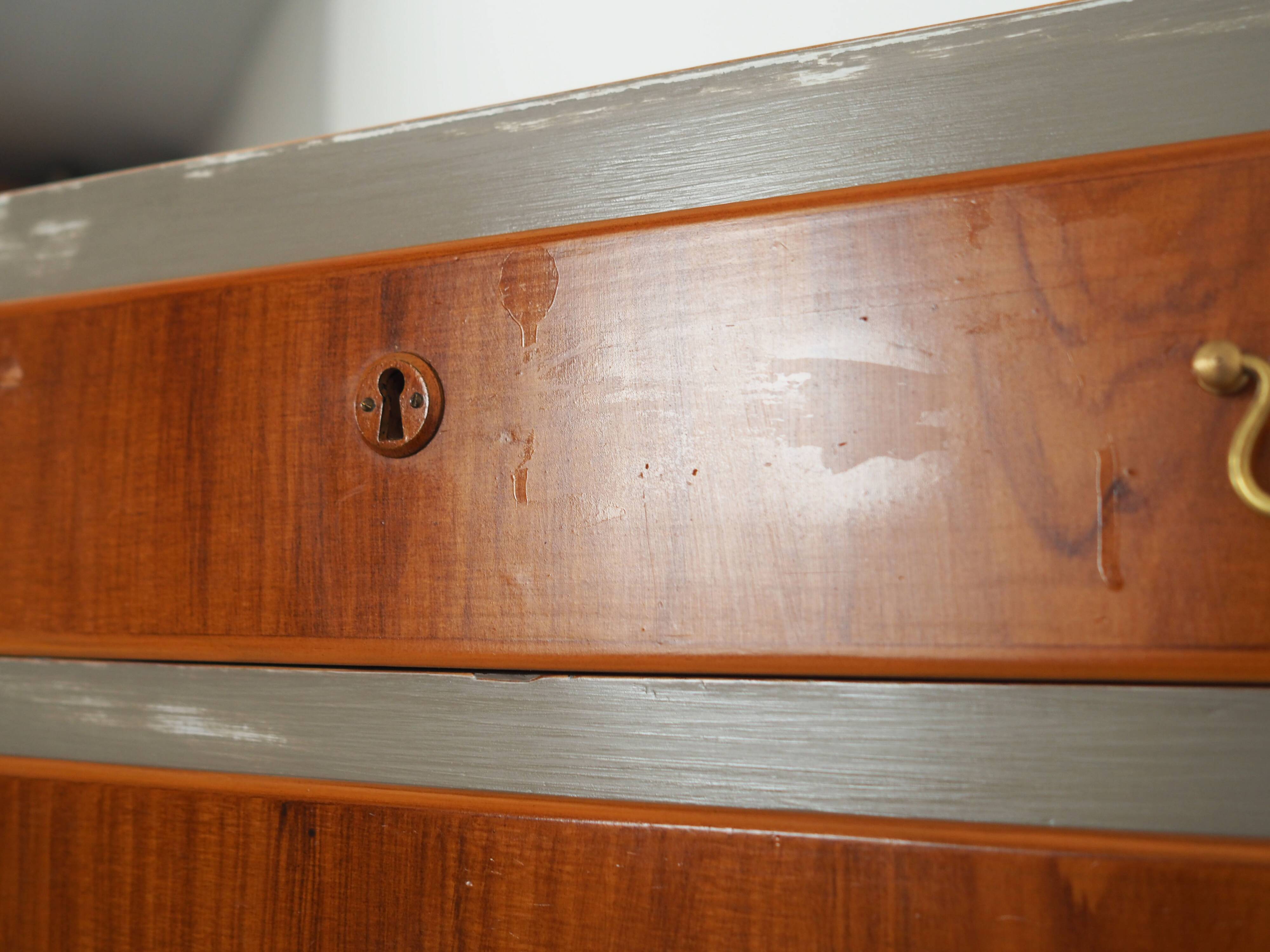 Walnut chest of drawers, Danish design, 1960s, production: Denmark