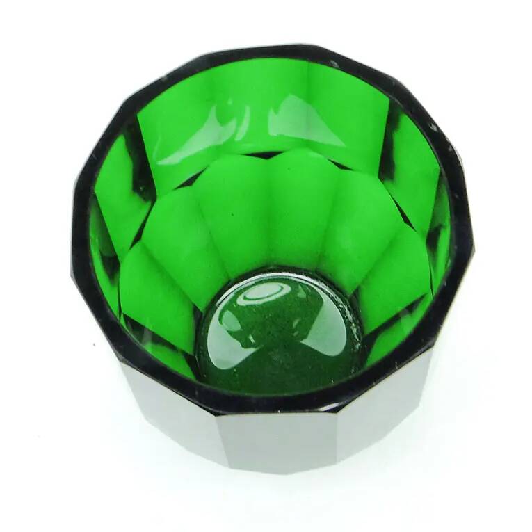 Art Deco vase, crystal, designed by J. Hoffmann, Bohemia, Czechoslovakia, 1930s