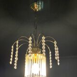 Duo of tassel chandeliers