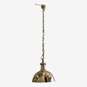 Nickel hanging lamp