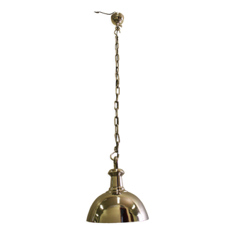 Nickel hanging lamp