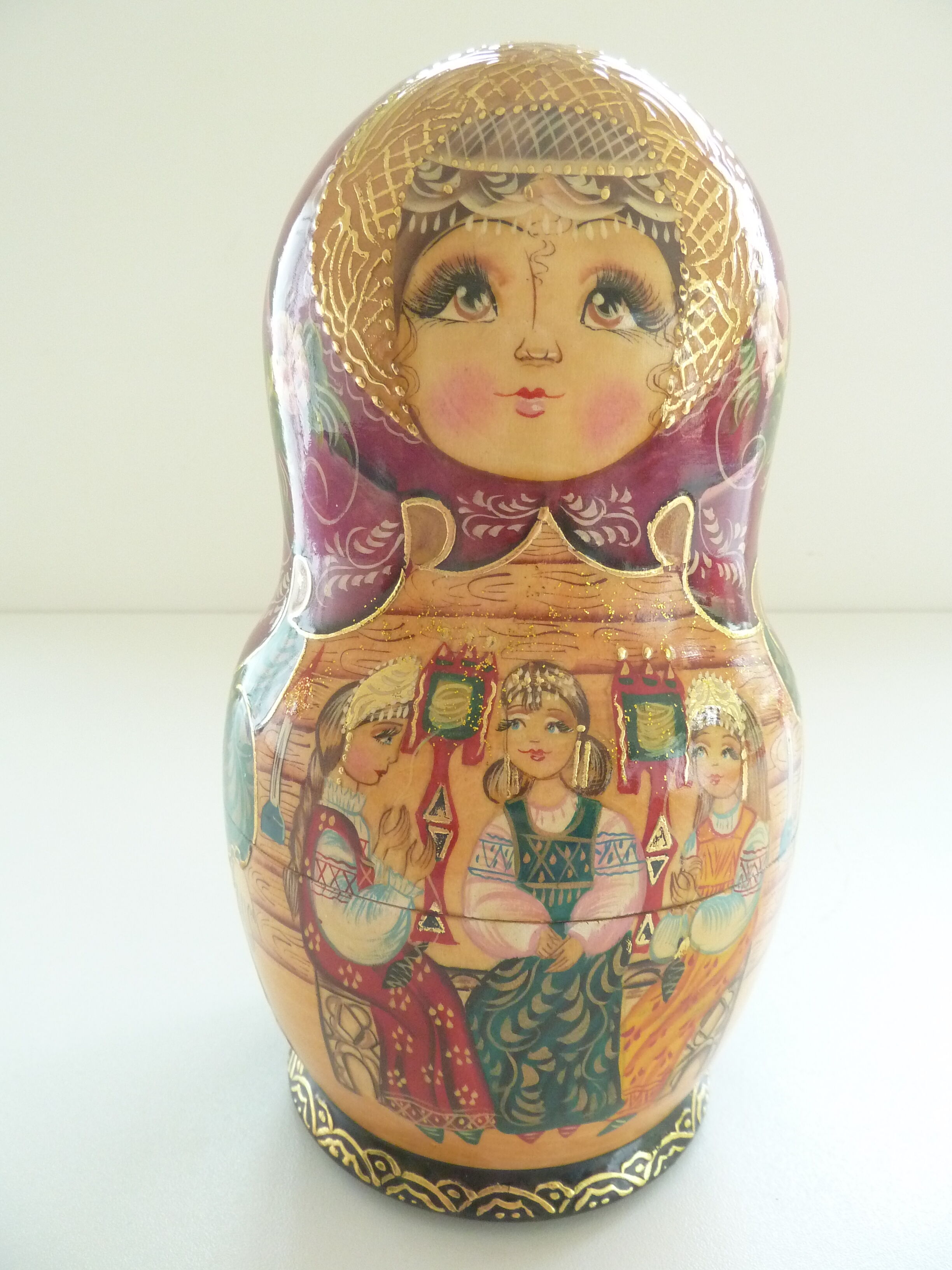 Series of 10 dolls "Matryoshka"