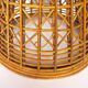 Rattan plant stand