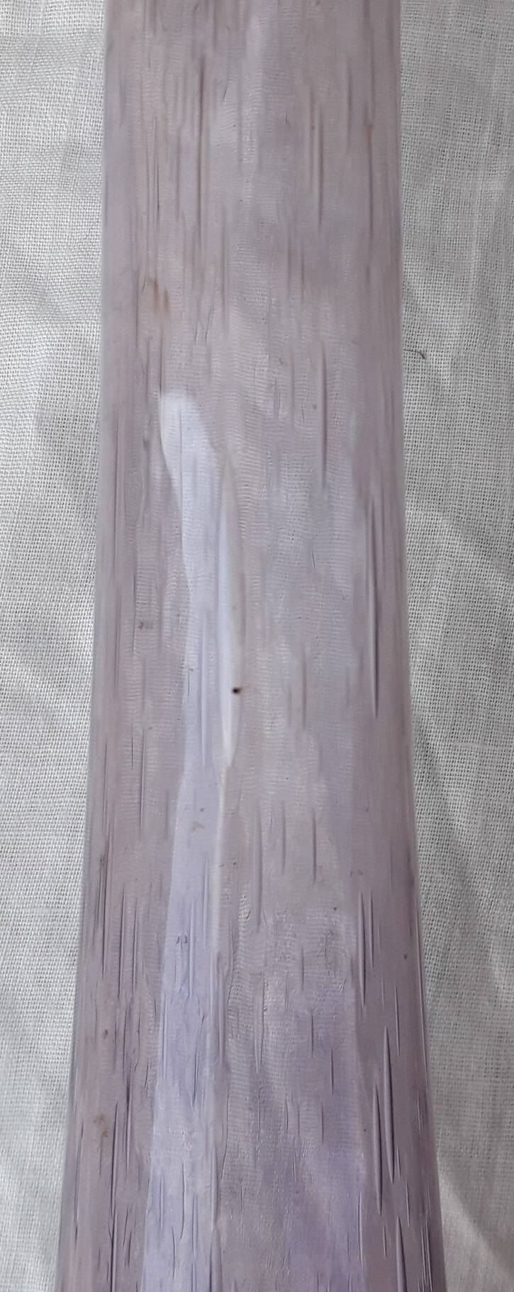 Bubbled glass bud vase