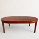 Extendable Chinese dining table in rosewood, 1970s.