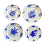 4 assiettes Villeroy&Boch Mettlach