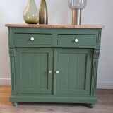 Green buffet - gold