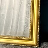 Antique mirror 150 x 65 cm Louis Philippe period. Gold leaf gilding. Very good condition