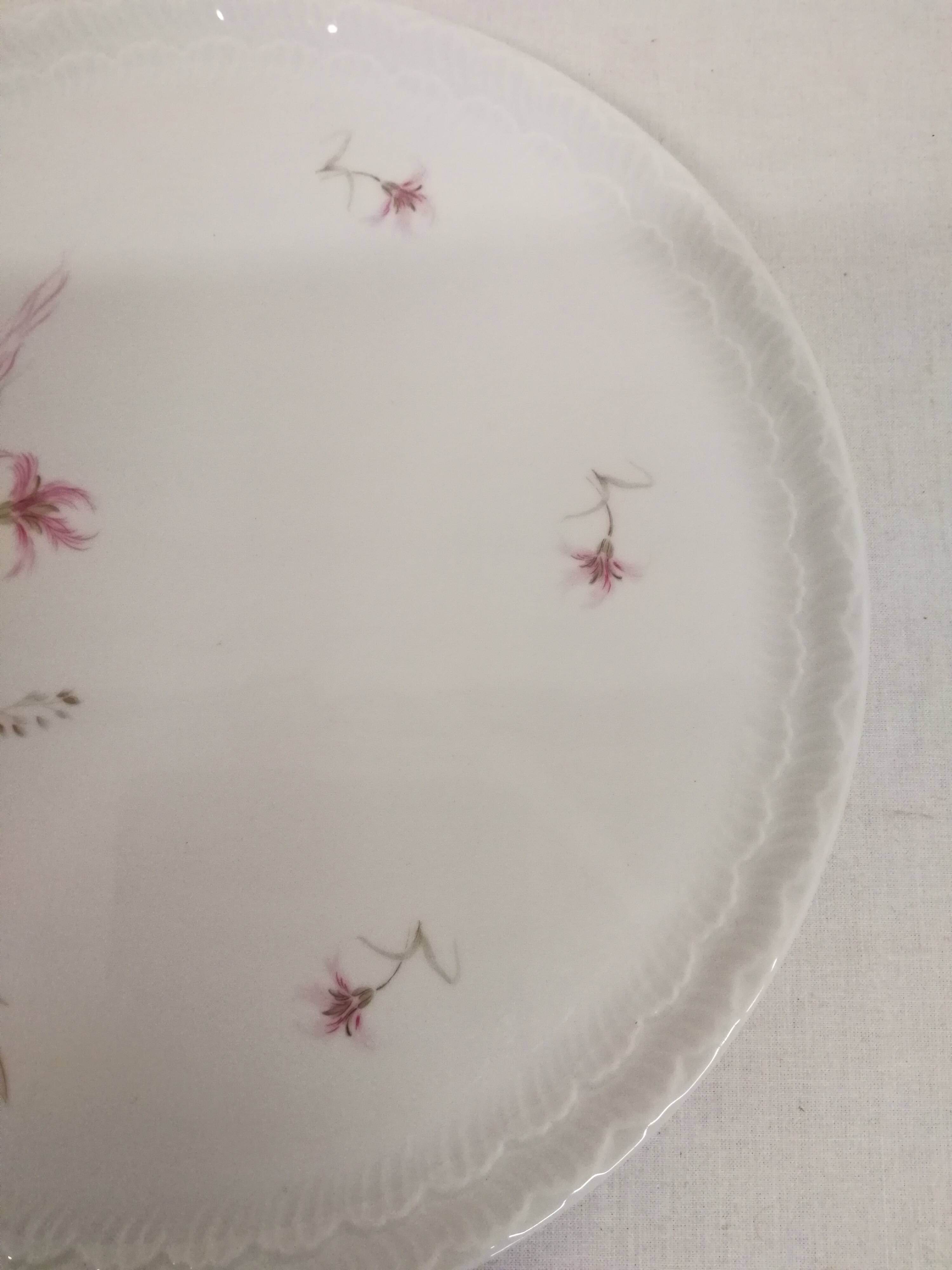 Pie Dish, Limoges Porcelain Dish G. Labesse