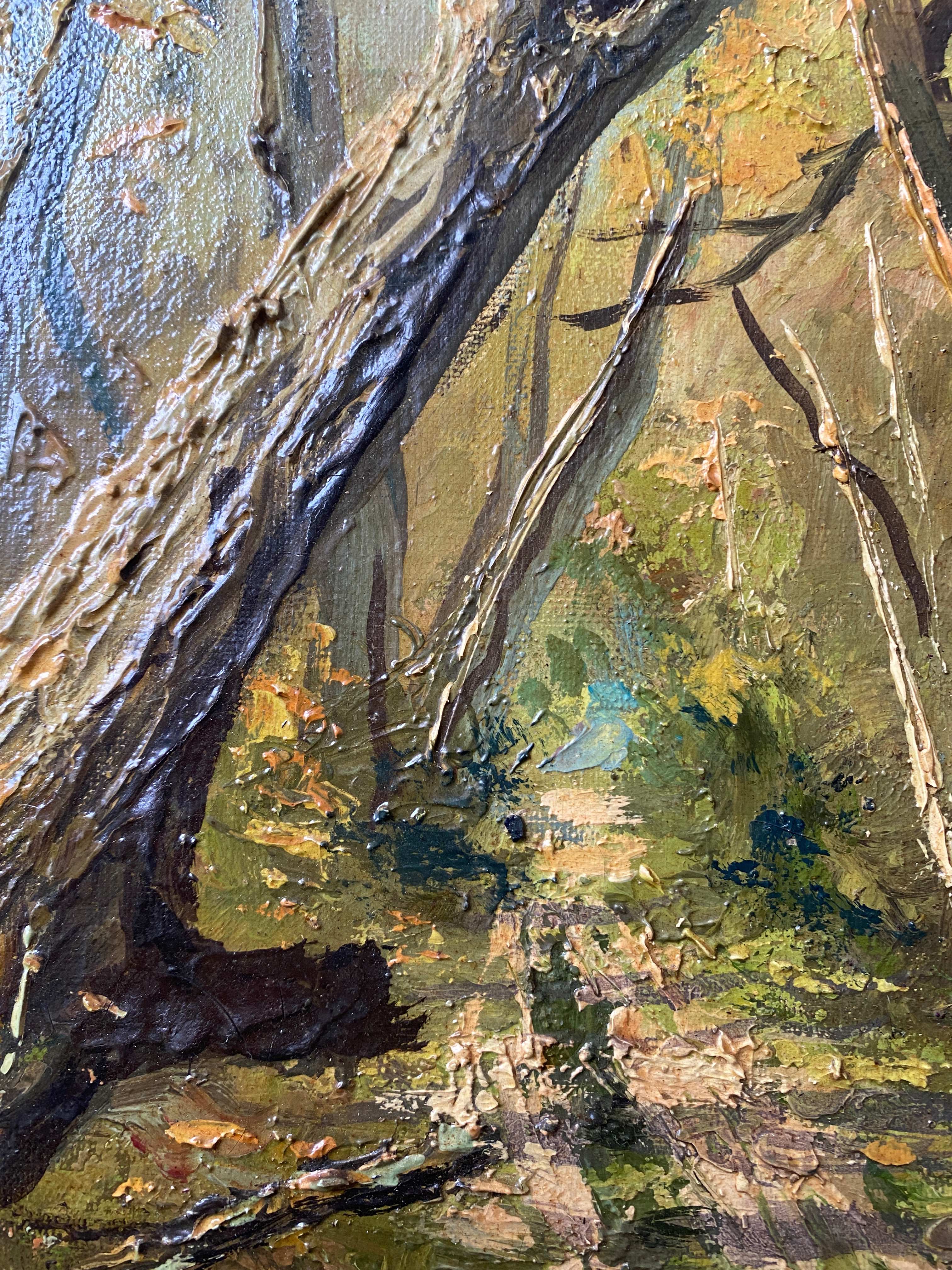 Table HST, Bonnel Forest, signed A. Sergant, middle XX°