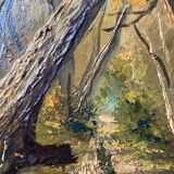 Table HST, Bonnel Forest, signed A. Sergant, middle XX°