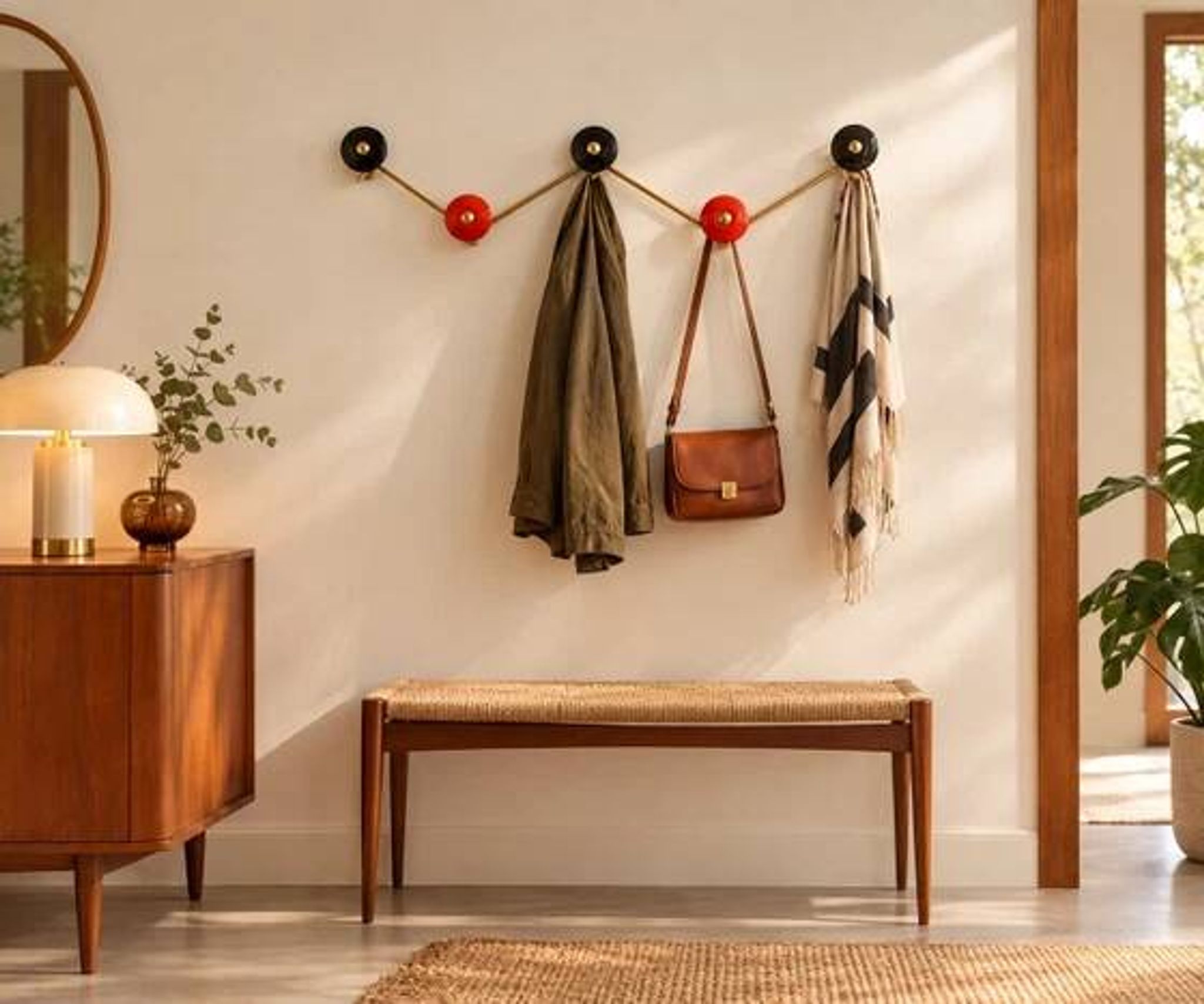 Porte Manteau Zigzag En Métal
