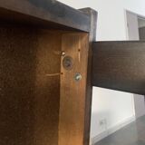 Table basse céramique bois style Vallauris