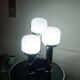Lampe Space Age Verre De Murano 1970s