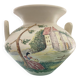 Vase with an original shape signed CERART from Monaco, 1950s-60s.