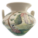 Vase with an original shape signed CERART from Monaco, 1950s-60s.