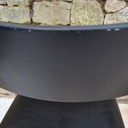 Scandinavian chair in beech and faux leather