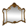 A spectacular Venetian wall mirror from the mid-19th century.