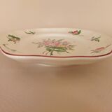 Oval dish, fine street lamp, KG Lunéville