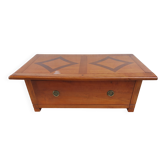 Solid wood coffee table, large drawer