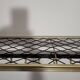 Gold-plated aluminum coat rack and cloakroom, 1960-70