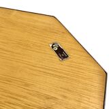 Tommaso Barbi, Hollywood regency burl wood tray, Italy 1970s