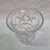 St Louis style crystal vase