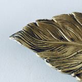 Golden leaf ashtray
