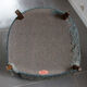 Fauteuil crapaud gris bleu