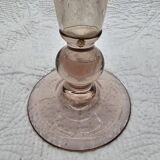 Biot style bubble glass vase