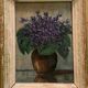 Still life painting with violets 1964