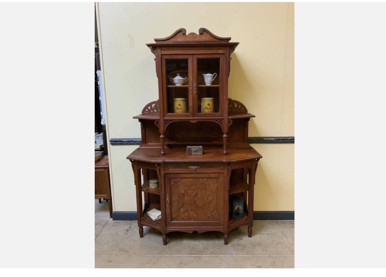 Antique - Buffet, Vertiko, Sideboard, Art Nouveau