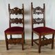 Pair of Renaissance chairs from the early 1900s