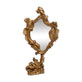 According to Gabriel Viardot: dragon mirror in gilded wood.