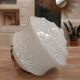 White Clichy glass pendant