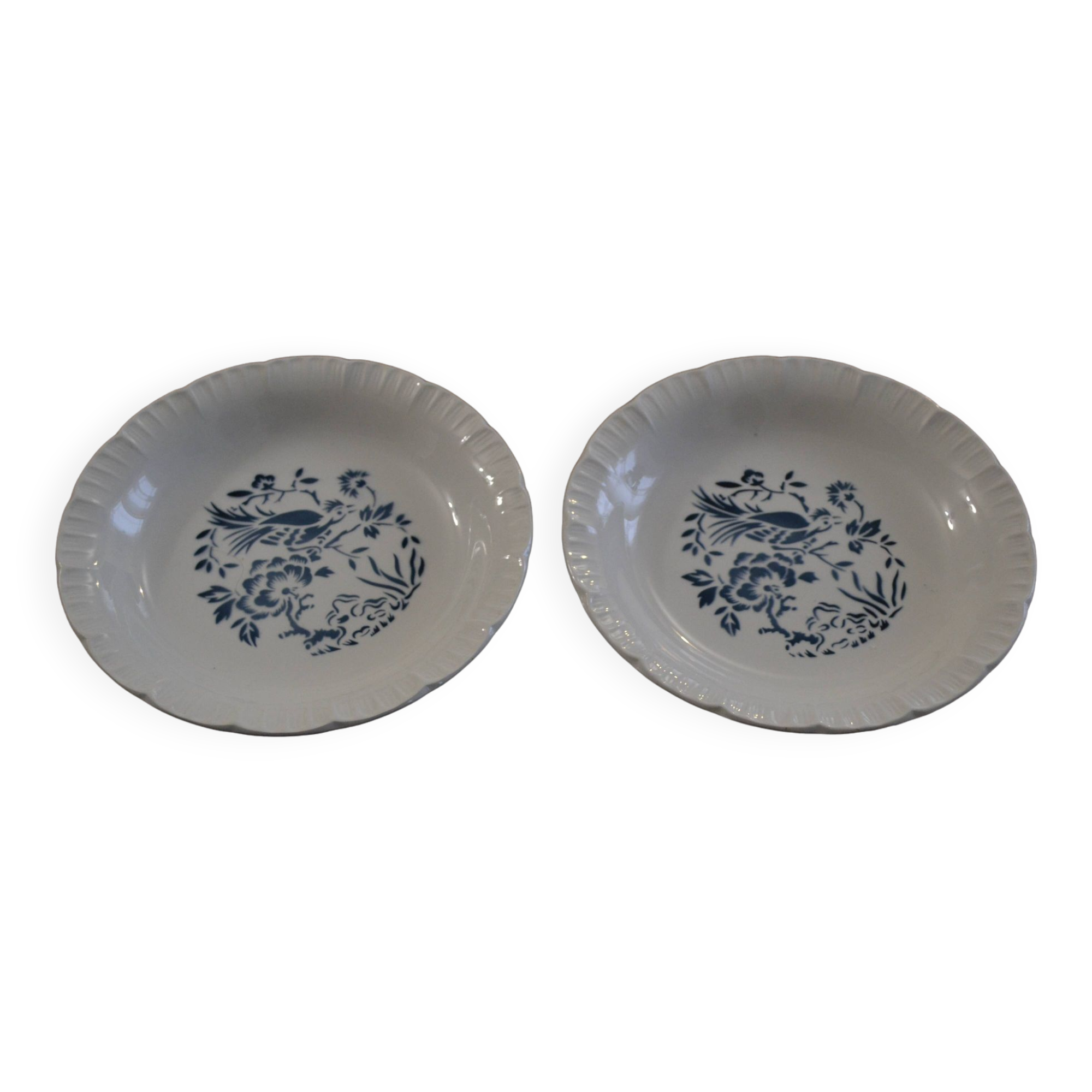“Touraine” Sarreguemine plates