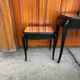 Art Deco French Black Dressing Table, Chair &amp; Nightstands, Set of 4