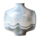 Vase by Yves Mohy in Virebent porcelain, 70s