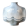 Vase by Yves Mohy in Virebent porcelain, 70s